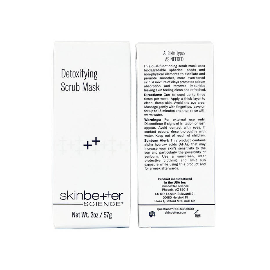 Skinbetter hotsell science detoxifying scrub mask. Brand New!